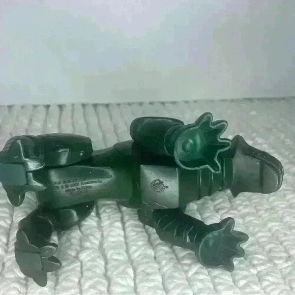 The Road to El Dorado GREEN JAGUAR Burger King Toy 2000 - Picture 4 of 5